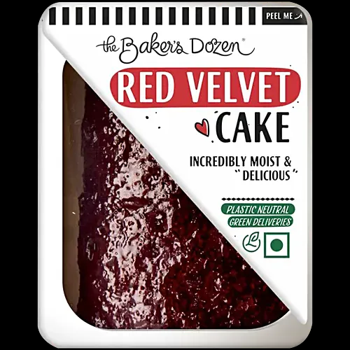 The Bakers Dozen Red Velvet Cake 150Gm