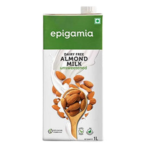 Epigamia Dairy Free Almod Milk Unsweetened 1Ltr