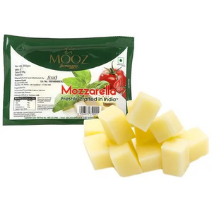 Mooz Plain Shredded Mozzarell Cheese 200 Gm