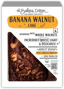 The Baker Dozen Banana Walnut Cake150Gm