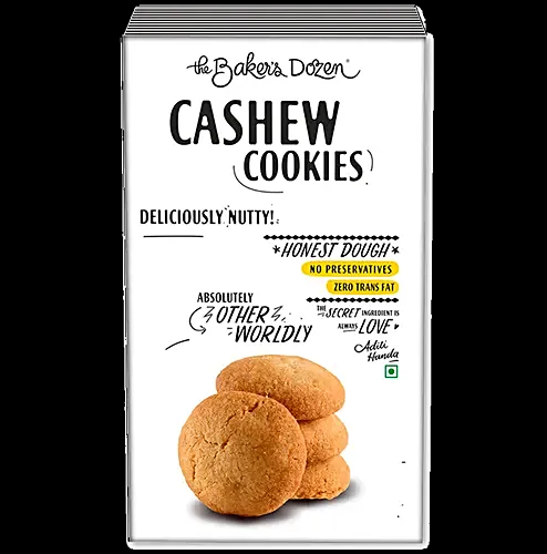 The Bakers Dozen Cashew Cookies Cookies 150g