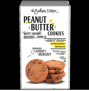 THE BAKERS DOZEN PEANUT BUTTER COOKIES 175GM