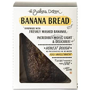 THE BAKERS DOZEN BANANA BREAD 300GM