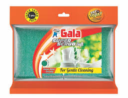 Gala Super Scrub Green For Gentle Cleaning