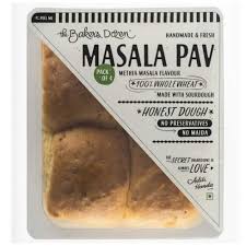 THE BAKERS DOZEN MASALA PAV 210GM