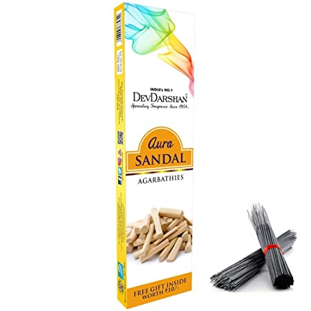 Devdarshan Aura Sandal Agarbathies 115gm