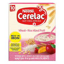 Nestle Cerelac Wheat - Rice Mixed Fruit 300gm