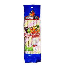 Bonfire Marshmallow Fruit Swirlers 120gm 60 Pcs