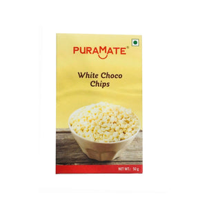 Puramate White Choco Chips 50gm