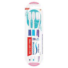 Sensodyne Extra Soft Deep Clean 2+1 Toothbrush