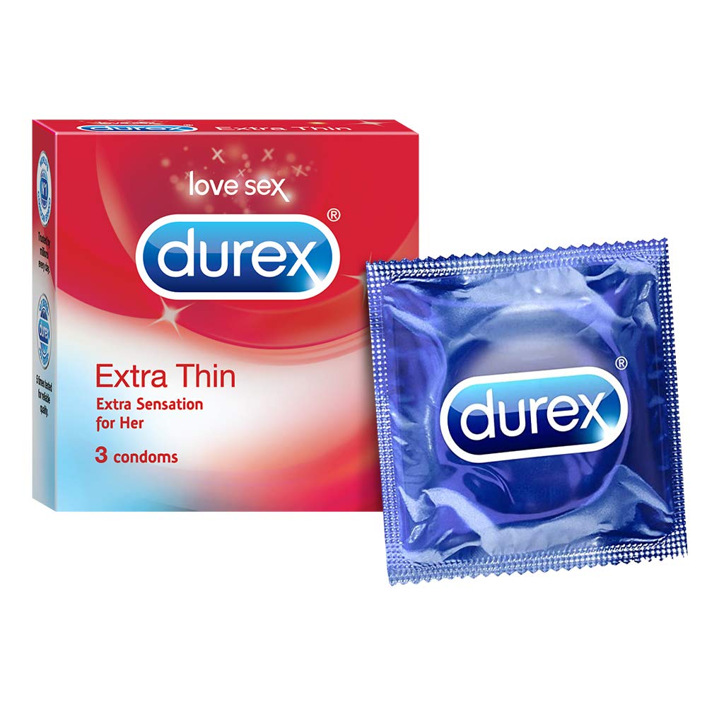 Durex Extra Thin Condoms 3pcs