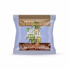 Nourish Organic Caco Roasted Cashew 35G