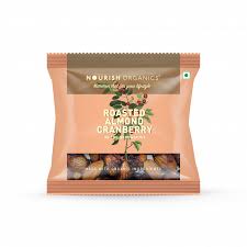 Nourish Organic Roasted Almond Cranberry 35G