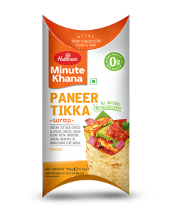 Haldirams Minute Khana Paneer Tikka Wrap 156 Gm