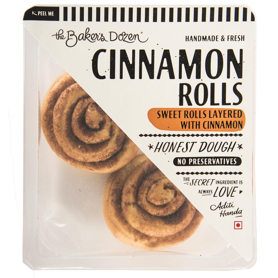 The Bakers Dozen Cinnamon Rolls 50g