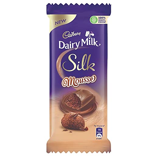 Cadbury Dairy Milk Silk Mousse Chocolate 50gm