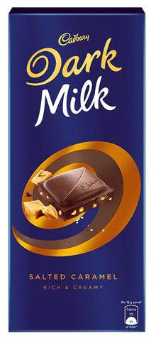 Cadbury Dark Milk Salted Caramel Rich & Creamy 72g