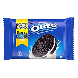 Cadbury Oreo Chocolatey Biscuits 3*100gm