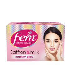 Fem Creme Bleach Saffron & Milk  65gm