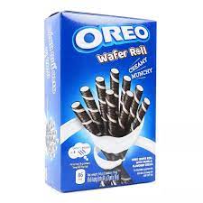 OREO WAFER ROLL CREAMY MUNCHY WITH VANILLA FLAVORED 54GM