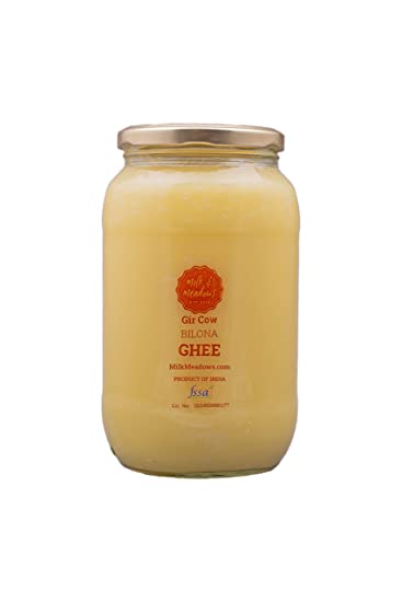 Milk & Meadows Gir Cow Bilona Ghee 1L
