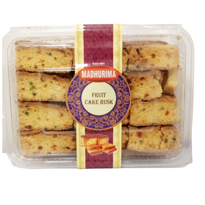 MADHURIMA FRUIT CAKE RUSK 350GM