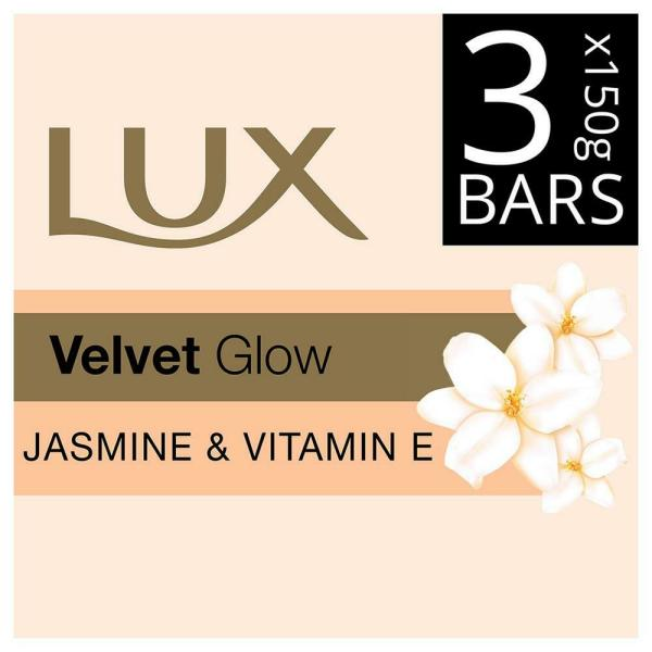 Lux Velvet Glow Soap 150*3gm