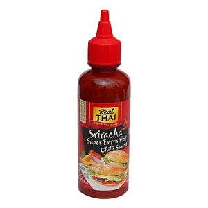 Real Thai Sriracha Super Extra Hot Chill Garlic Sauces, Mayonnaise 250ml