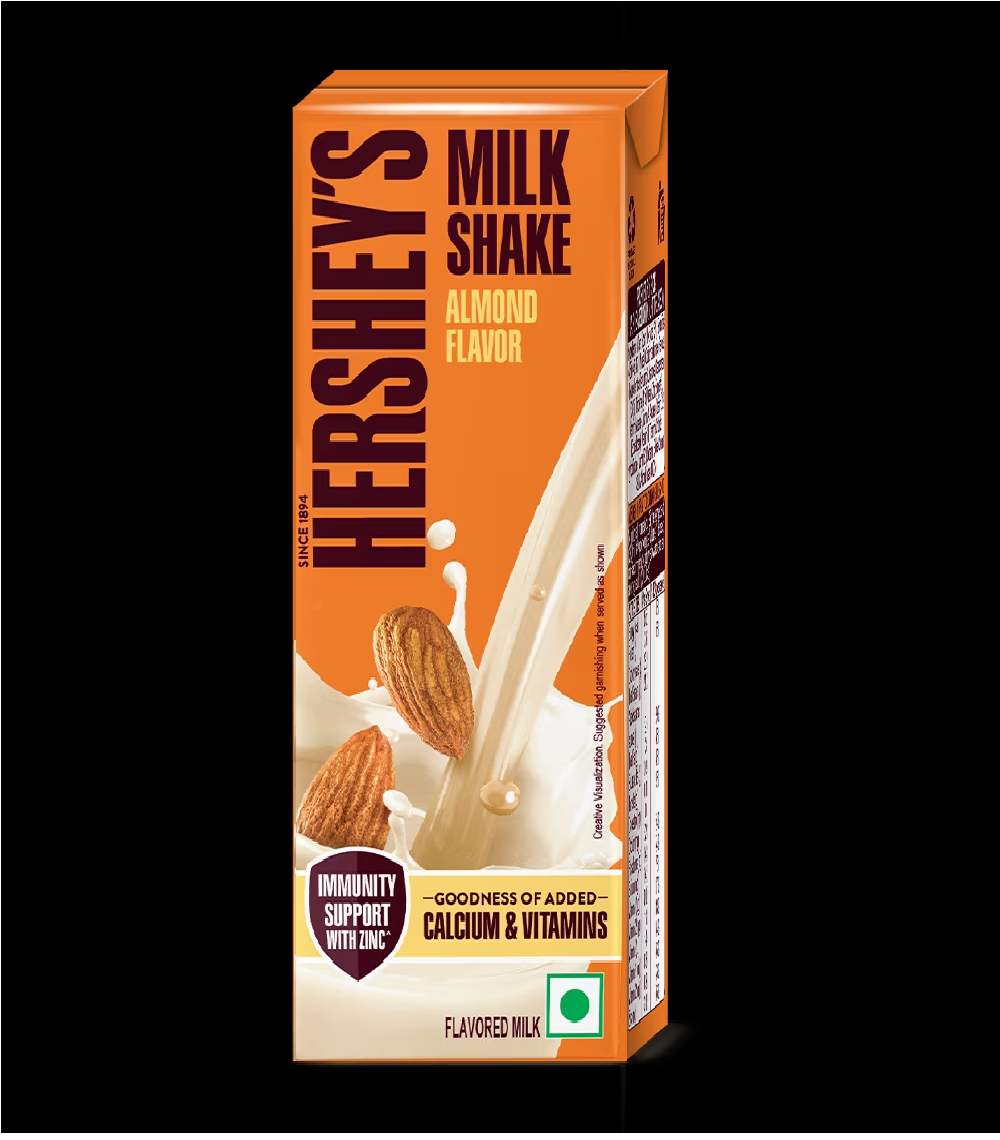 HERSHEYS MILK SHAKE ALMOND FLAVOUR 180 ML