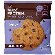 Ritebite Max Protein 7Grain Breakfast Cookie Soft& Chewy  Coco Chips 55gm