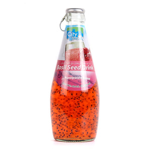 CITY FRESH BASIL SEED DRINK POMEGRANATE FLAVOUR 300ML