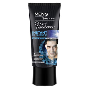 Fair &Lovely  Mens  Glow&Handsome Instant Brightness Face Wash 50 Gm