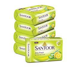 Santoor Alove Fresh with Alove vera &Lime 400 gm