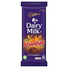 Cadbury Dairy Milk Crunchie Chocolate 180gm