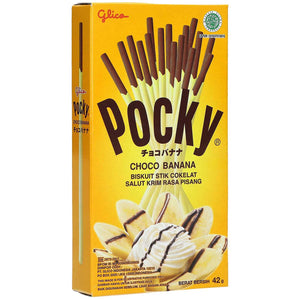 Pocky Choco Banana Biskuit Stik Cokelat 42 Gm