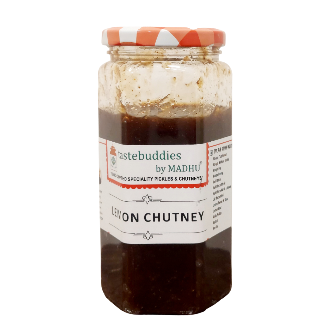 Tastebuddies By Madhu Lemon Chutney Sweet N Sour 500 gm