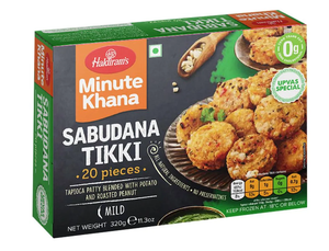 HALDIRAMS MINUTE KHANA SABUDANA TIKKI 320 GM