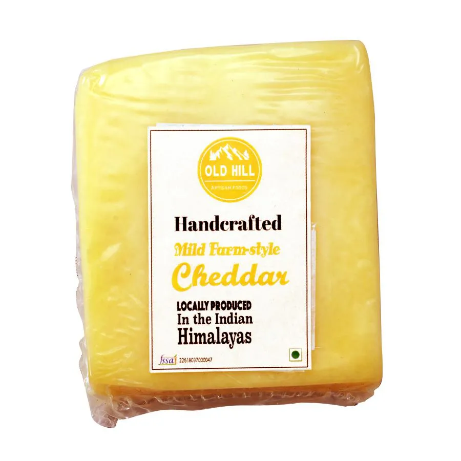 OLD HILL ARTISAN FOODS HANDCRAFTED MILD CHEDDAR 200 GM