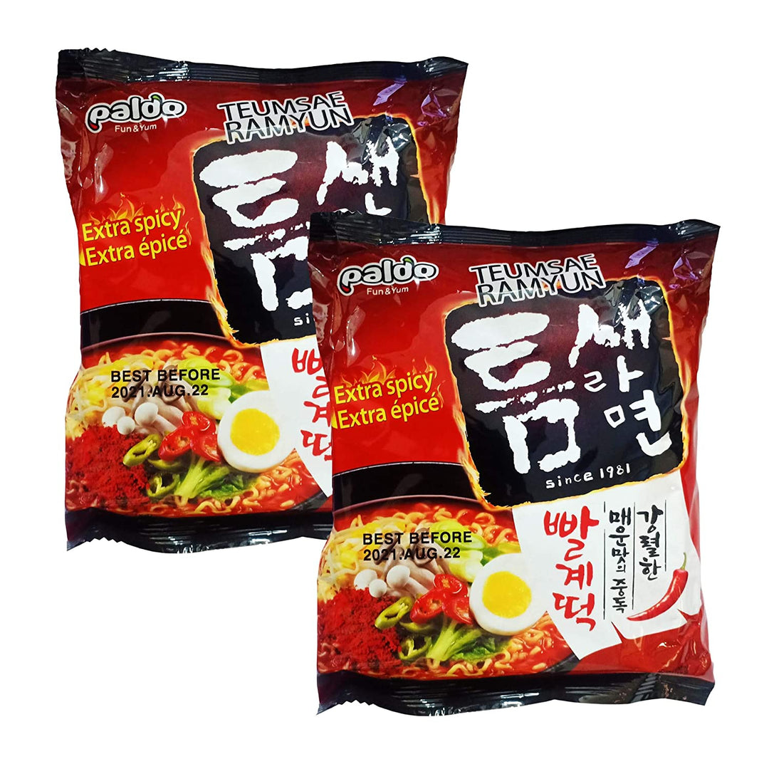 PALDO TEUMSAE RAMYUN EXTRA SPICY 120G