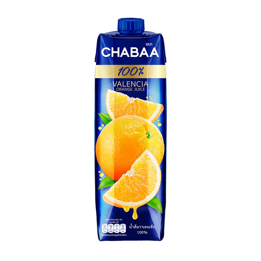 Chabba 100% Valencia Orange Juice 1000 ml