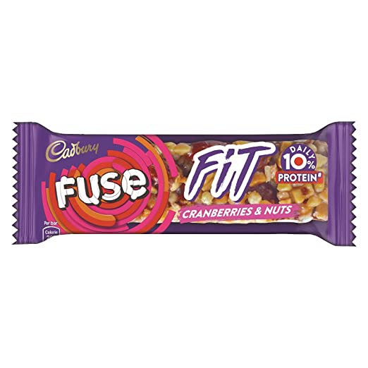 Cadbury Fuse Fit Cranberries & Nuts 41gm