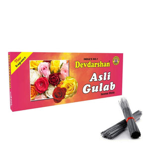 Devdarshan ASLI GULAB INCENSE STICKS 100G