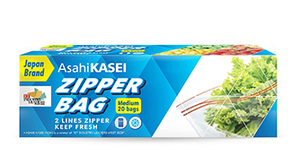 ASAHIKASEI ZIPPER BAG MEDIUM 20BAGS