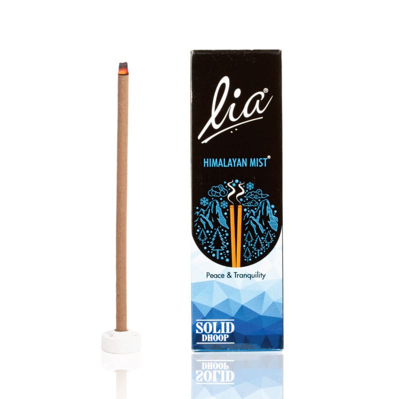 Cycle Lia Himalayan mist Peace & Tranquility Solid Dhoop 14 Sticks