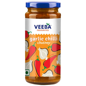 Veeba Garlic Chilli Chutney 250Gm