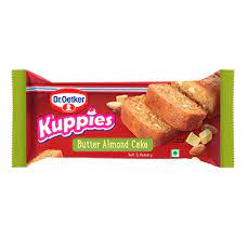 Dr.Oetker Kuppies Fbutter Almond  Cacke 125 gm