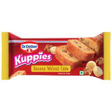 Dr.Oetker Kuppies Banana Walnut Cacke 125 gm