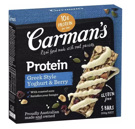 Carmans Protein Greek Style Yoghurt & Berry 200 gm