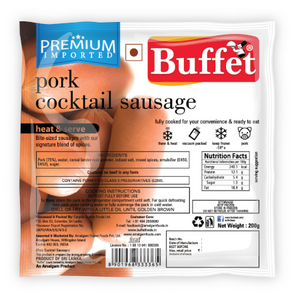 BUFFET PORK COCKTAIL SAUSAGE 200GM