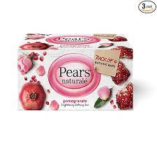 PEARS NATURALE POMEGRANTE BATHING BAR 4*125GM